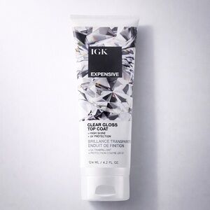 ✨IGK Expensive Clear Gloss Topcoat – High Shine Hair Gloss